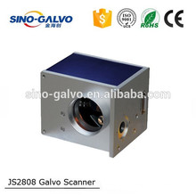 Escáner JS2808 de 20 mm con galvo láser y objetivo láser 10600nm / 355nm / 405nm F-theta